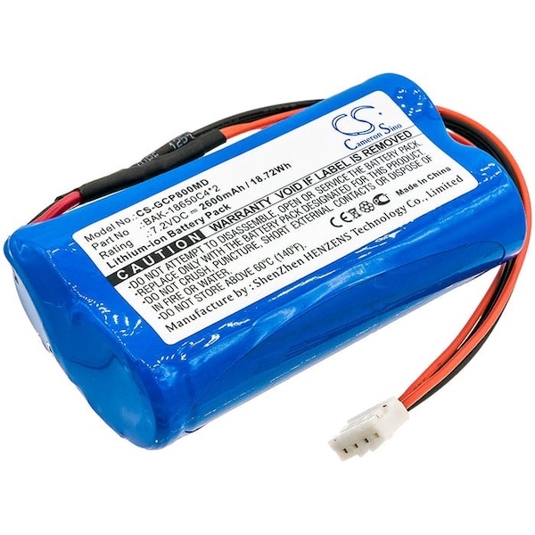 Bsc Preferred G-Care SP-800 2600mAh Medical Replacement Battery CS-GCP800MD - main